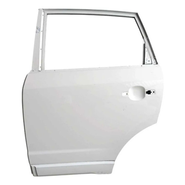 Porta Traseira Esquerda Captiva 2008 A 2016 Traseira Esquerdo Branco