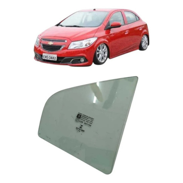 Vidro Vigia Lateral Traseir Direito Onix 2013 2014 2015 2016