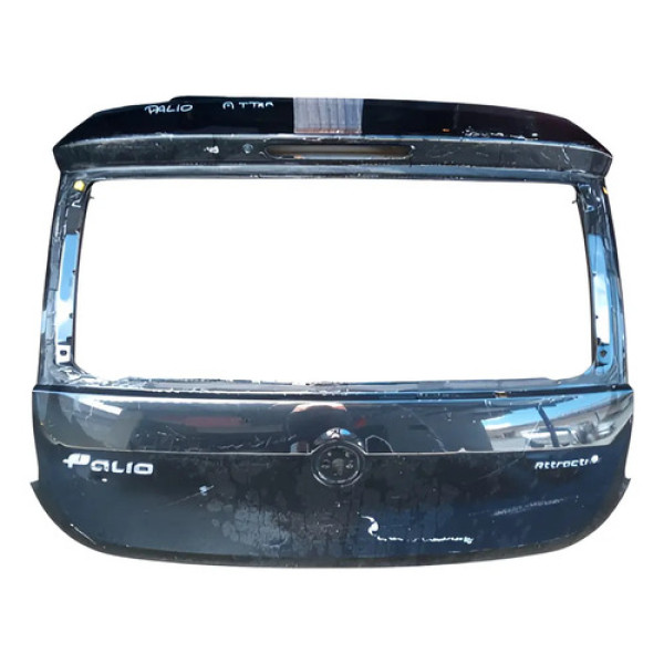Porta Traseira Tampa Palio Attractive 2013 A 16 Preto