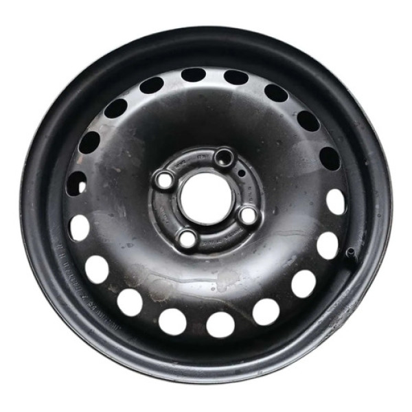 Roda Ferro Aro 14 4 Furo 4x100 Mm Voyage G6 2013 A 2016 Preto