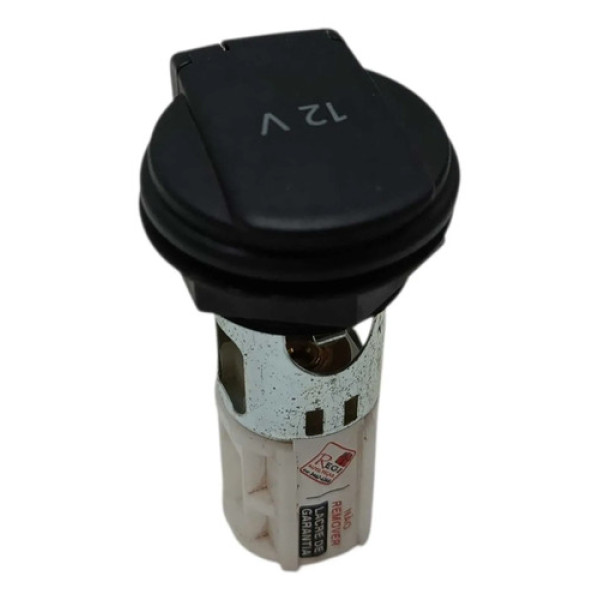 Tomada Acendedor Fox 2015 A 2020 Preto