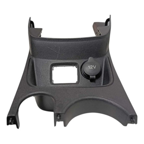 Cobertura Superior Console Central New Fiesta 2015 A 2017 Preto
