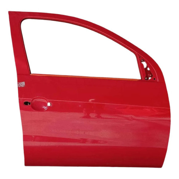 Porta Dianteira Direita Voyage G6 2013 A 2016 Dianteira Direito Vermelho