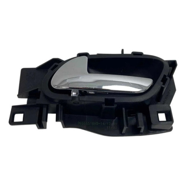 Maçaneta Interna Porta Diant Esquerda C4 Picasso 2009 A 2014 Preto Dianteira