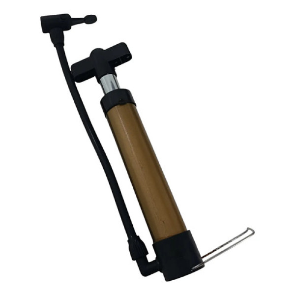 Mini Bomba Dourado De Ar Manual Bicicleta Portátil Dourado