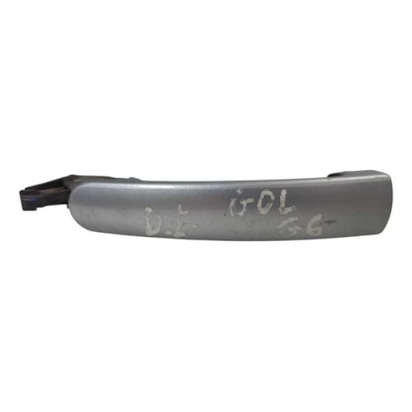 Maçaneta Externa Dianteira Esquerda Gol G6 2009 À 2015 Cx064 Prata Dianteira