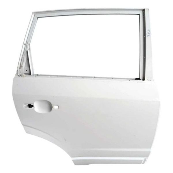 Porta Traseira Direita Captiva 2008 A 2016 Traseira Direita Branco