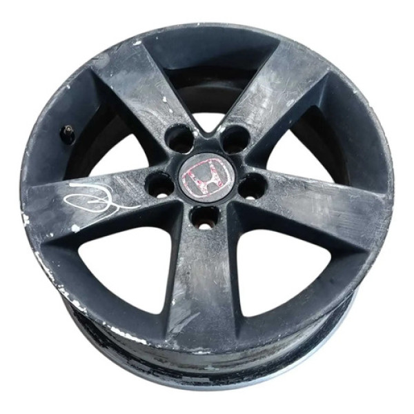 Roda Liga Leve Aro 16 5x114 New Civic 2007 À 2011 #1 Preto