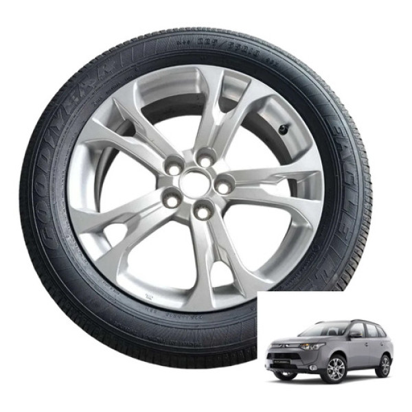 Roda Mitsubshi Outlander Pneu 225/55 R18