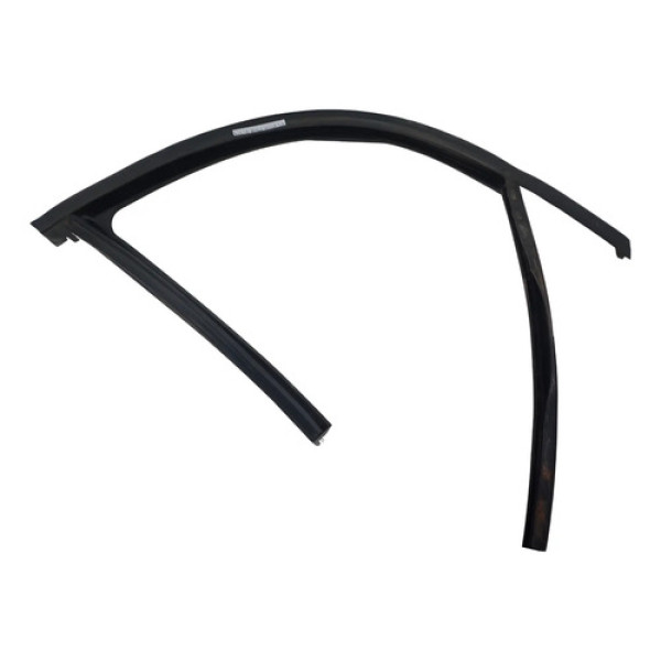 Borracha Vidro Porta Dianteiro Direito Fluence 2011 A 2015 Preto