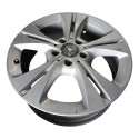 Roda Liga Leve Mercedes C200 Aro 17 5 Furo 5x112 Tala 7,5 Prateado