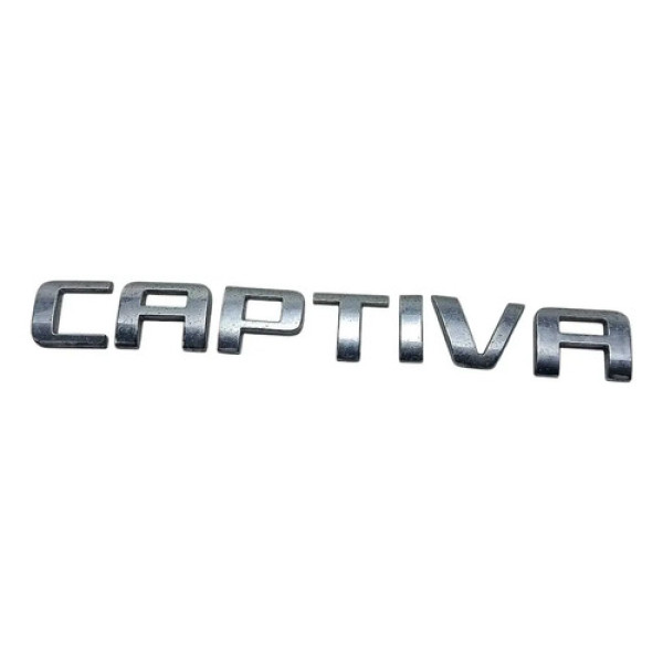 Emblema Tampa Traseira Captiva 2008 A 2016 Cromado