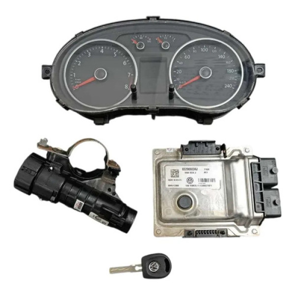 Kit Code Chave Ignição Voyage G6 1.6 2013 A 2016