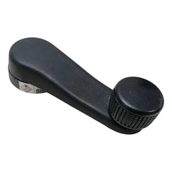 Manivela Vidro Porta Dianteira Esquerda Gol G3 2000 A 2005 Preto