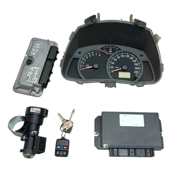 Kit Code Chave Modulo Injeção Ka 1.0 Flex 3p 2009 A 2011