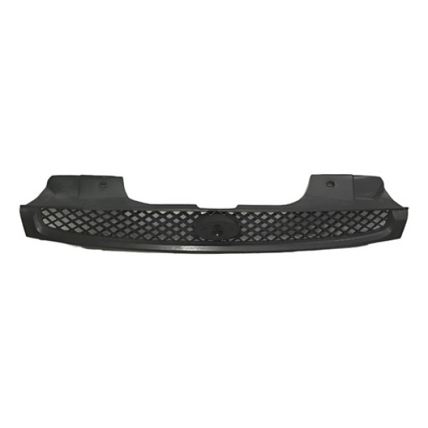 Grade Frontal Radiador Fiesta 2003 A 2007 Preto