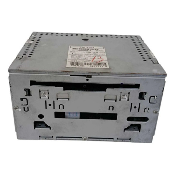 Display Radio Sol Leitor Cd Outlander 2008 2009 A 2012