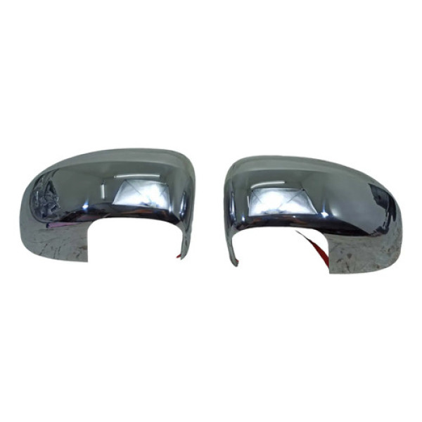 Par Capa Retrovisor Cromado Original Jeep Compass 2007/2017