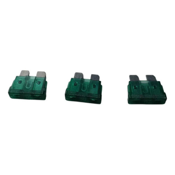 Kit C/ 3 Modulo Fusível 30 (verde) ~4