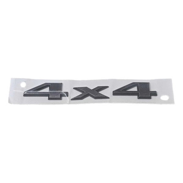 Emblema Traseiro 4x4 Jeep Renegade Compass Cherokee Cx237 Cinza