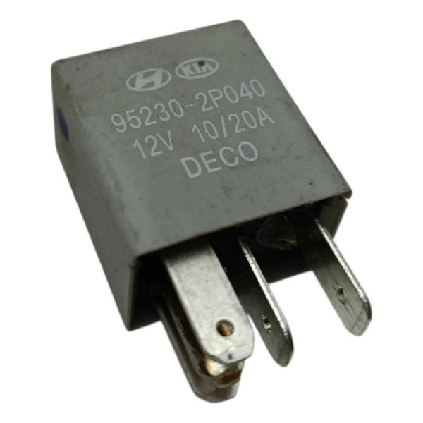 Rele Auxiliar 12v 10/20a Hb20 Creta Tucson Cinza