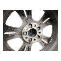 Roda Liga Leve Mercedes C200 Aro 17 5 Furo 5x112 Tala 7,5 Prateado