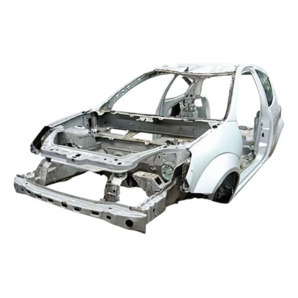 Carcaça Carroceria Frentao Traseira Ka 1.0 Flex 3p 2009 A 11 Prateado