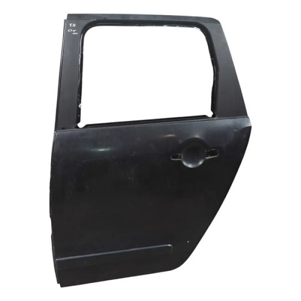 Porta Traseira Esquerda C3 Picasso 2010 À 2015 Traseira Esquerdo Preto