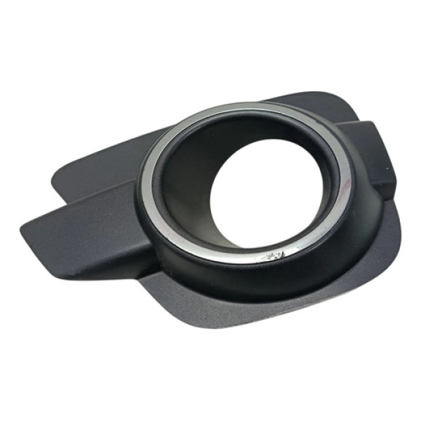 Moldura Farol Milha Esquerdo Kwid 2018 A 2021 ~ Detalhe Preto E Cromado Esquerdo