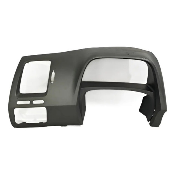 Moldura Central Painel Honda New Civic 2007 A 2011 Cinza