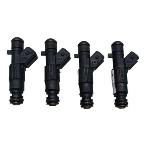 Kit 4 Bico Injetor Sandero 1.6 8v 2017 A 2021 12v