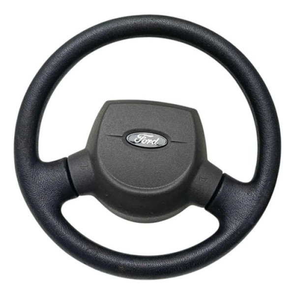 Volante Motorista Piloto Ka 2008 A 2013 Preto