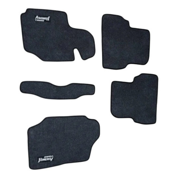 Kit Tapete Carpete Jimny Sierra Preto