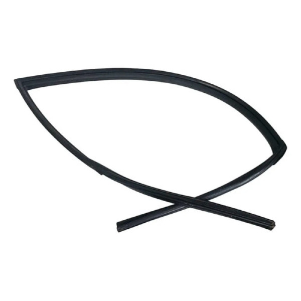Borracha Canaleta Vidro Dianteir Direita Captiva 2008 A 2016 Preto