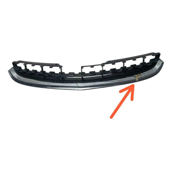 Grade Inferior Frontal Radiador Captiva 2008 A 16 ~ Detalhe Preto Fosco