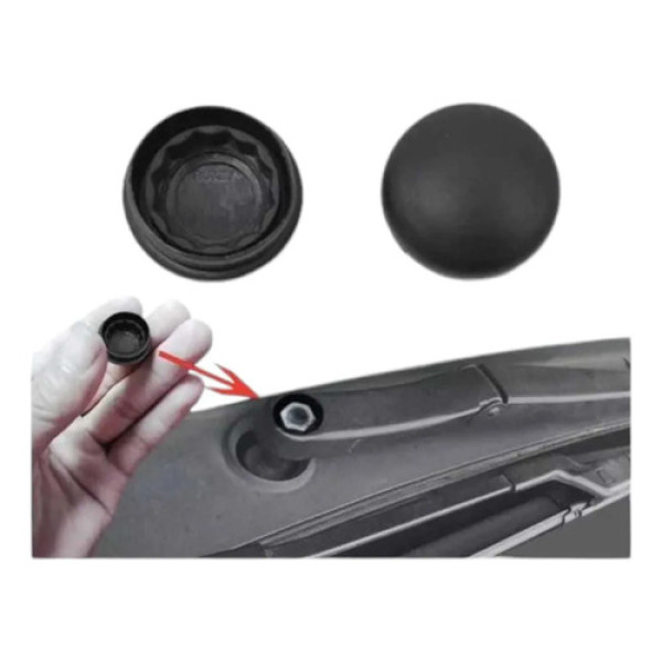 02 Tampa Capa Haste Braço Limpador Para-brisa Golf Jetta Fox Esquerdo