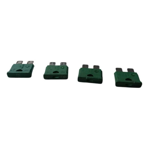Kit C/ 4 Modulo Fusível 30 (verde) ~4