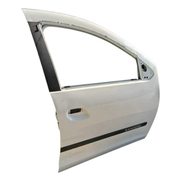 Porta Dianteira Direita Sandero 2017 ~ Detalhe Dianteira Direita Branco