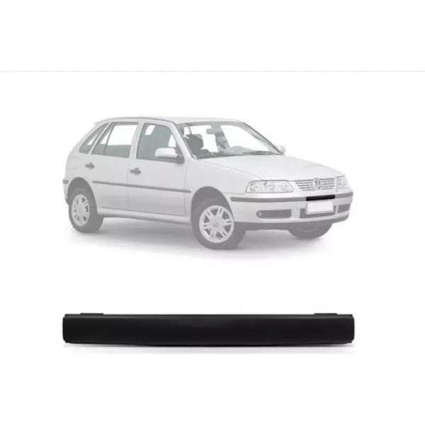 Friso Central Do Para-choque Gol G3 2000 A 2005 Cx04 Fosco