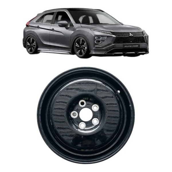 Roda Estepe S/calota Aro 18 Eclipse Cross 2019 A 2022 Preto