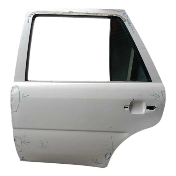 Porta Traseira Esquerda Gol G3 G4 4p 2000 A 2013 ~detalhe Traseira Esquerdo Branco