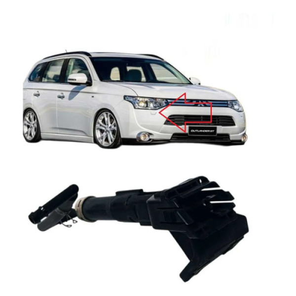 Esguicho Farol Direito Passageiro Outlander 2014 2015
