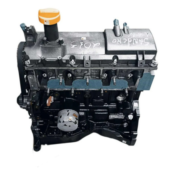 Motor Parcial Sandero 1.6 8v Flex 4cc 106cv 2012 2013