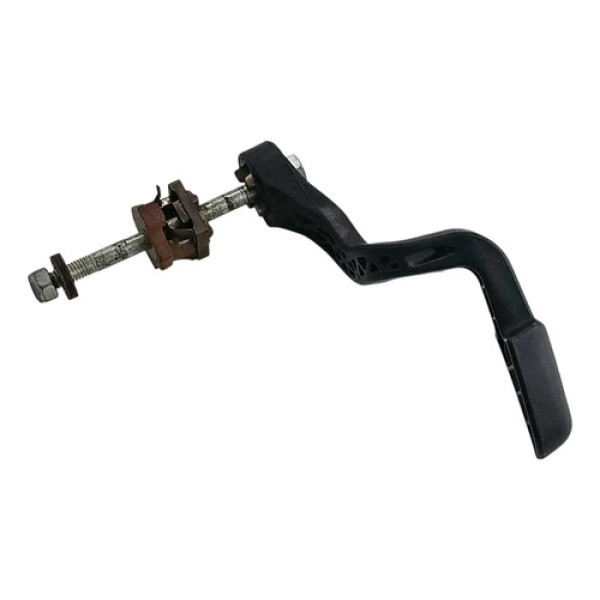 Alavanca Regulagem Altura Volante Punto 2008 A 2012 Prateado Lisa