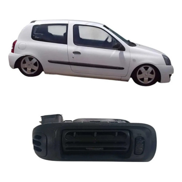 Difusor Ar Painel Esquerdo Motorista Clio 2p 2006 A 2012