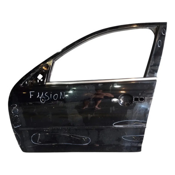 Porta Dianteira Esquerda Ford Fusion 2006 A 2009 Dianteira Esquerdo Preto