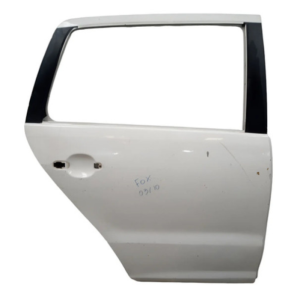 Porta Traseira Direita Fox 2003 A 2010 Usada Traseira Direito Branco