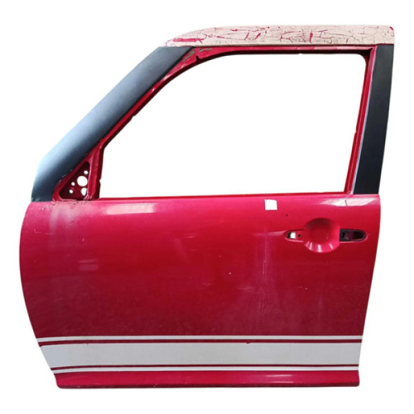 Porta Dianteira Esquerda Lifan 320 2010 A 2013 Dianteira Esquerdo Vermelho