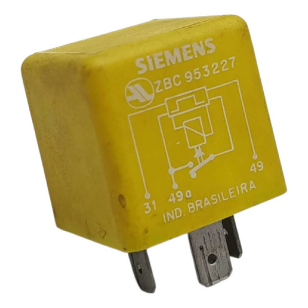 Relé Pisca Alerta Seta Gol G3 2000 A 2005 Amarelo