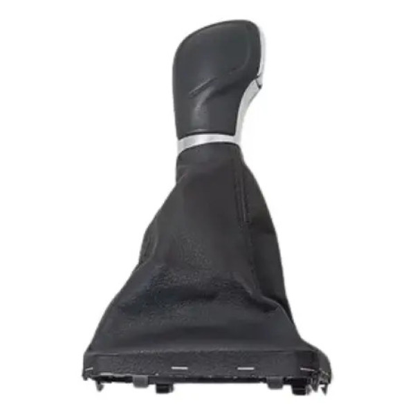 Manopla Coifa Câmbio Automatico Vw Polo Virtus Cx128 Preto